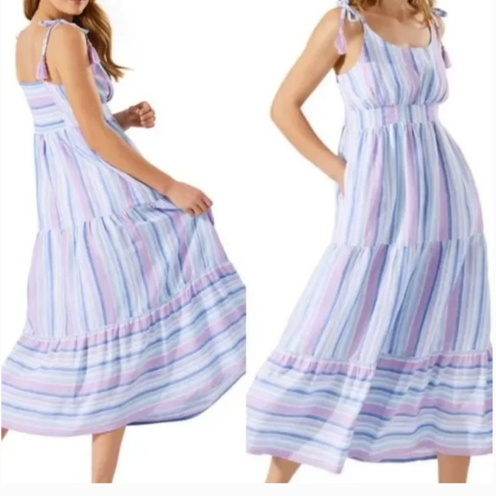 Tommy Bahama St. Lucia Tiered Maxi Dress